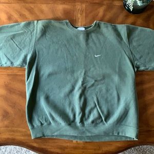 Nike sweatshirt. Olive green. Men’s Large.